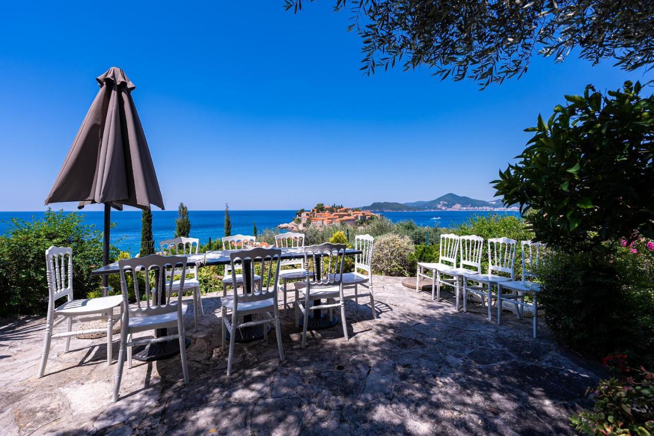 Sun Rose Apartments Sveti Stefan Luaran gambar